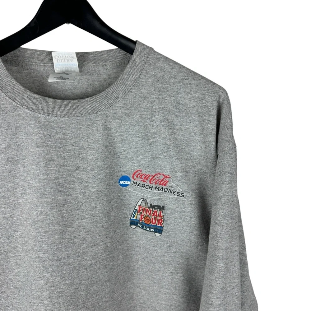 Vintage Y2K NCAA March Madness Final Four Dasani Promo Graphic Shirt Size XL